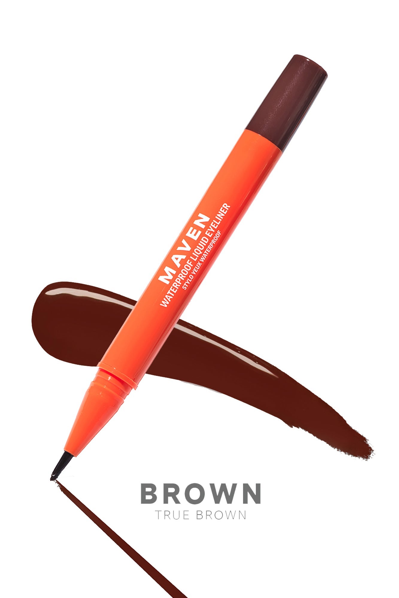 12/18 Lady Maven Waterproof Eyeliner- Brown