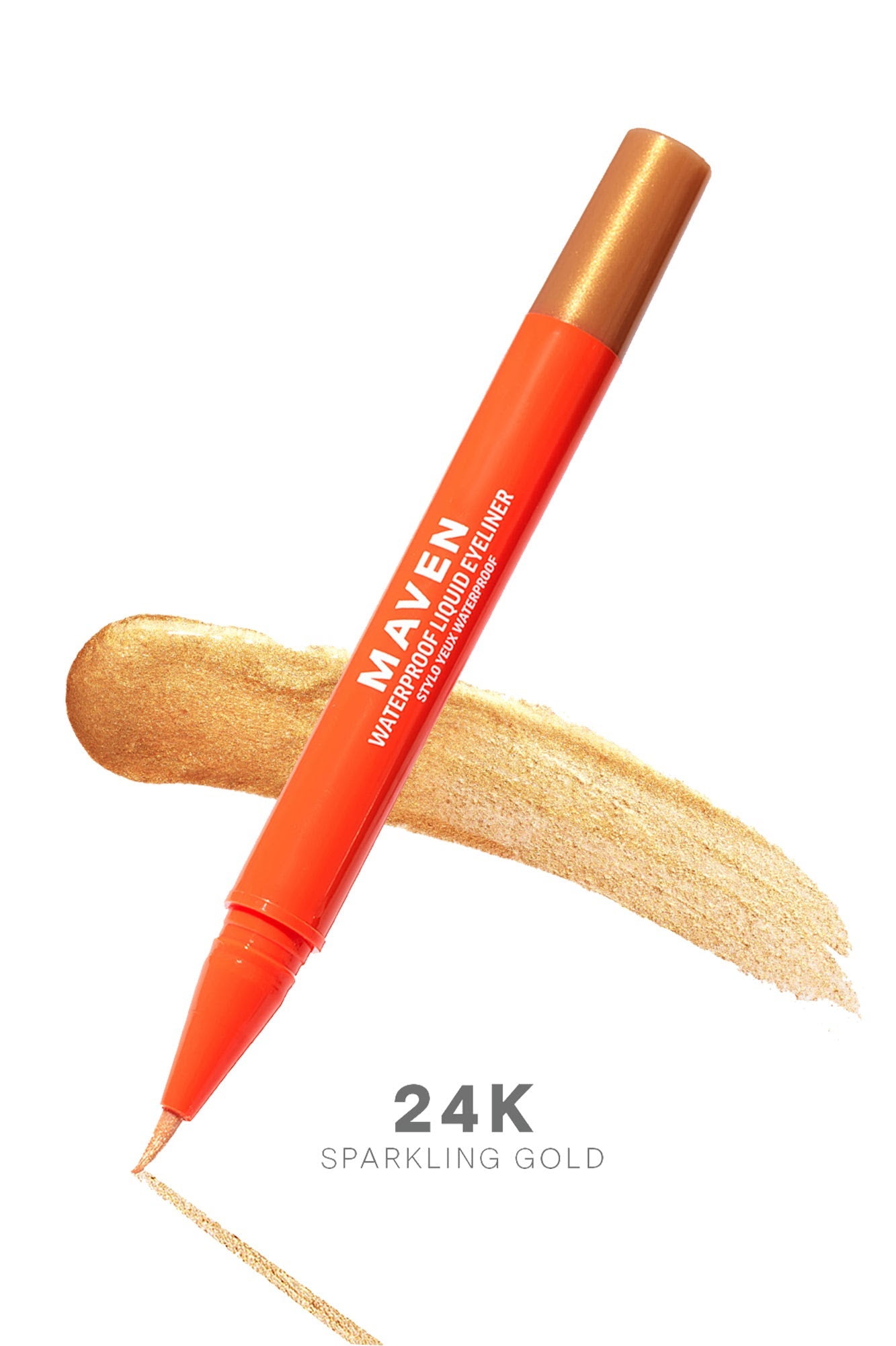 12/18 Lady Maven Waterproof Eyeliner-24k